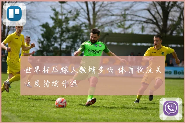世界杯压球人数增多吗 体育投注关注度持续升温