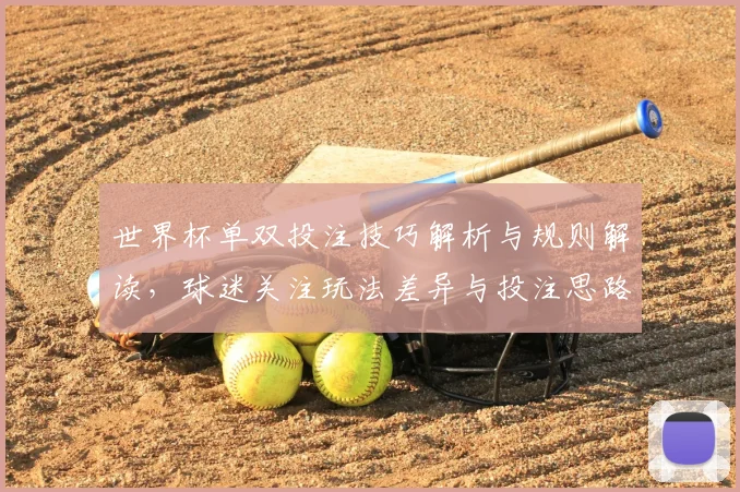 世界杯单双投注技巧解析与规则解读，球迷关注玩法差异与投注思路